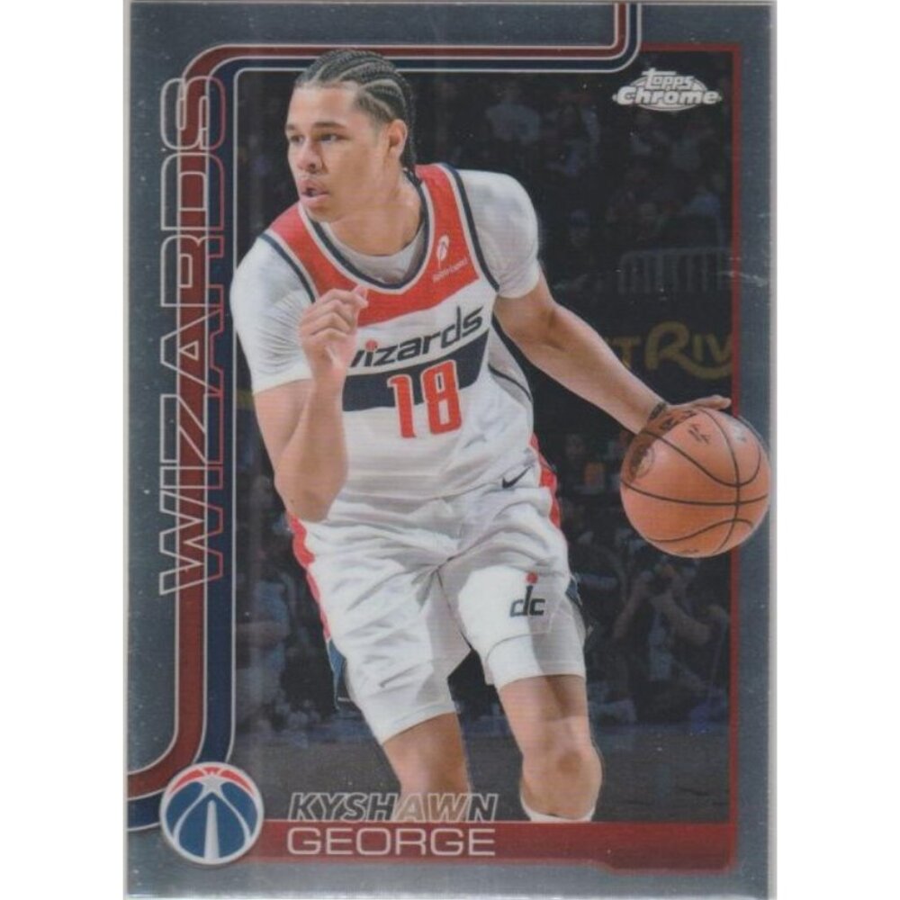 2025 Topps Chrome Kyshawn George #237